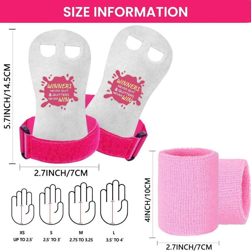 Laad afbeelding in Galerijviewer, Turn grips voor kinderen met polsbandjes paars - happygetfit.com

