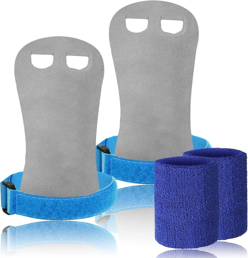 Laad afbeelding in Galerijviewer, Turn grips voor kinderen met polsbandjes paars - happygetfit.com
