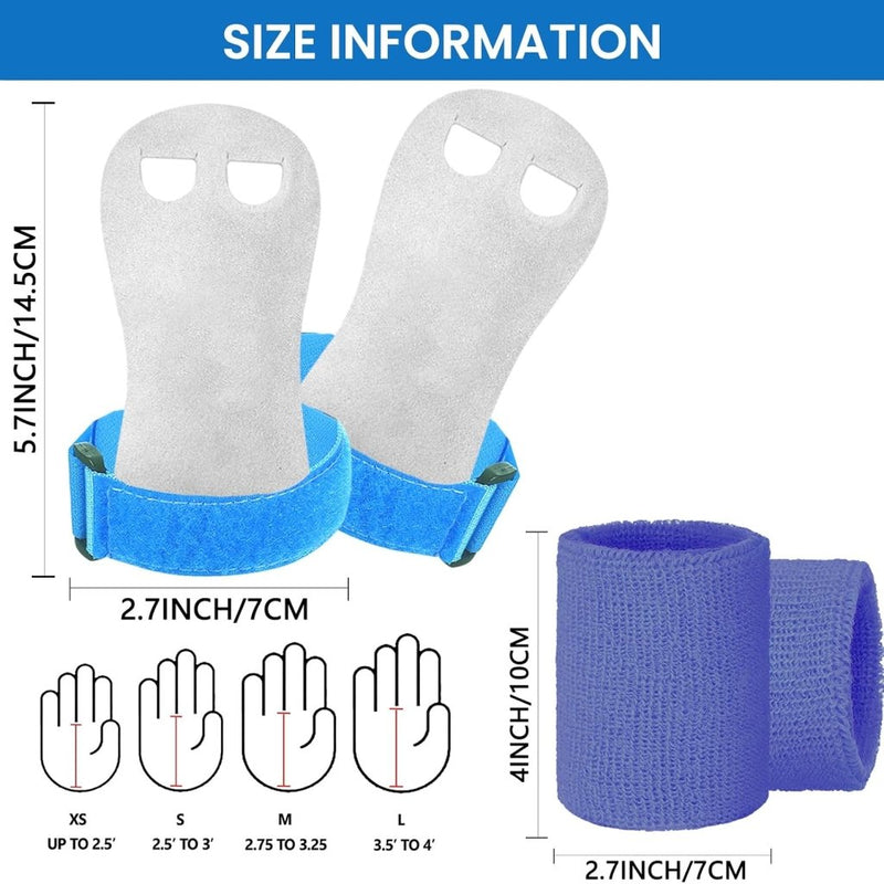 Laad afbeelding in Galerijviewer, Turn grips voor kinderen met polsbandjes paars - happygetfit.com
