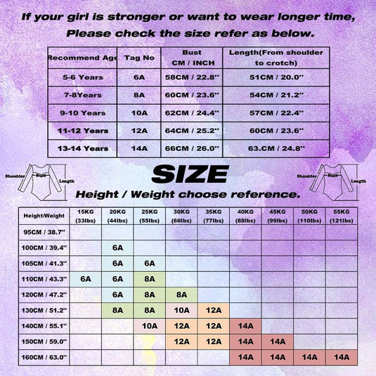 Turnpakje voor meisjes, lange mouwen, mouwloos, kleurverloop, glanzend, gymnastiekpanty voor dansen, ballet, gymnastiek, atletiek, peuters, meisjes - happygetfit.com