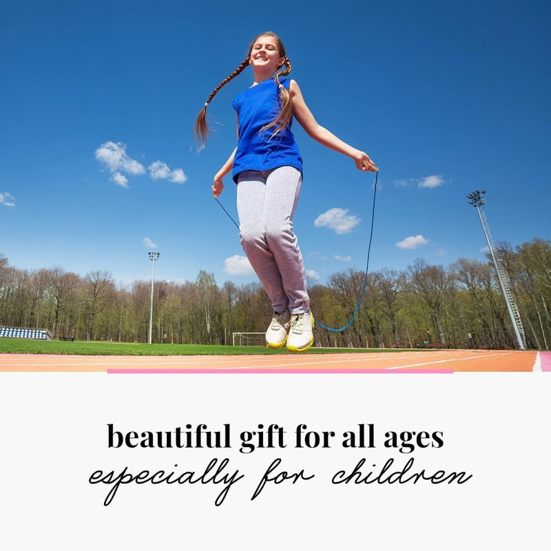 Laad afbeelding in Galerijviewer, Tuuli Accessories – Jump Rope with Wooden Handles and Cotton Rope, Skipping Rope for All Ages, Exercise Tool for Fitness, 230 centimeters - happygetfit.com
