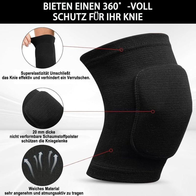 Laad afbeelding in Galerijviewer, 🏐 Ultieme kniebescherming – Comfort en veiligheid bij elke beweging! - happygetfit.com

