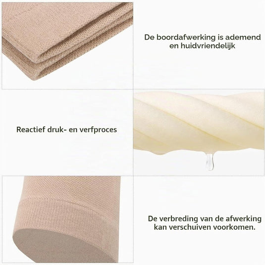 Ultradunne kniebandages 2 stuks van katoen met naadloze pasvorm – knieondersteuning – compressiekousen - happygetfit.com