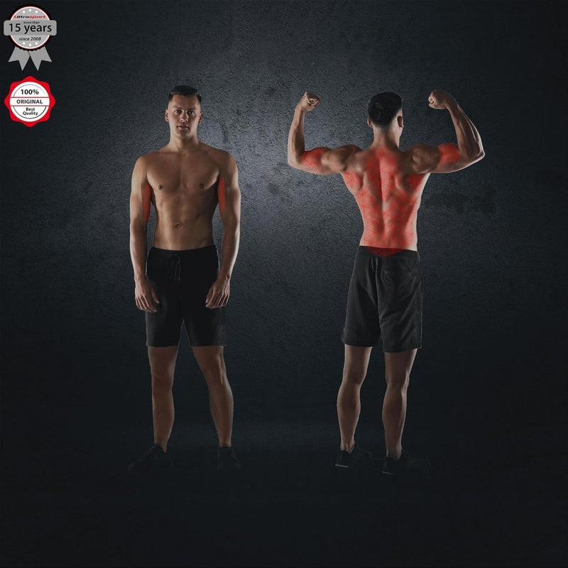 Load image into Gallery viewer, Ultrasport Optrekstang, deurrek, bovenlichaamtrainer, multifunctionele trainer, zonder boren te gebruiken, trainingsapparaat voor thuis en op kantoor, opdrukstang, geschikt voor diverse oefeningen - happygetfit.com

