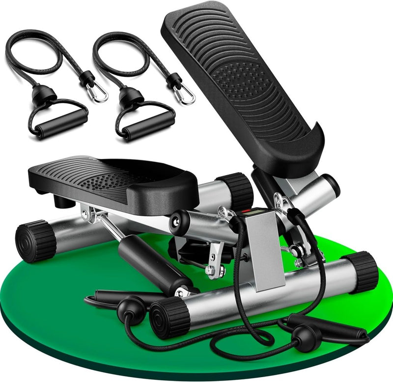 Load image into Gallery viewer, Ultrasport Swing Stepper - hometrainer met trainingscomputer, compacte stepper voor been- en billentraining - happygetfit.com
