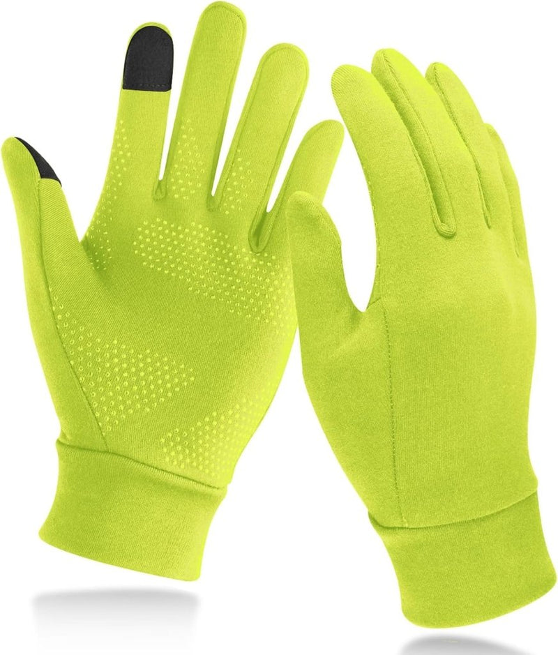 Laad afbeelding in Galerijviewer, Unigear Touchscreen Handschoenen, Sporthandschoenen voor Dames en Heren, Outdoorhandschoenen, Warme Winddichte Winterhandschoenen, Antislip, Volledige Vingers voor Hardlopen, Autorijden, Fietsen - happygetfit.com
