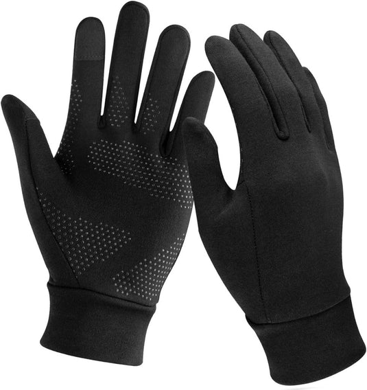 Unigear Touchscreen Handschoenen, Sporthandschoenen voor Dames en Heren, Outdoorhandschoenen, Warme Winddichte Winterhandschoenen, Antislip, Volledige Vingers voor Hardlopen, Autorijden, Fietsen - happygetfit.com