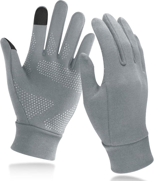 Unigear Touchscreen Handschoenen, Sporthandschoenen voor Dames en Heren, Outdoorhandschoenen, Warme Winddichte Winterhandschoenen, Antislip, Volledige Vingers voor Hardlopen, Autorijden, Fietsen - happygetfit.com