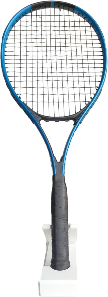 Universele racketstandaard voor tennis en padel zwart - happygetfit.com