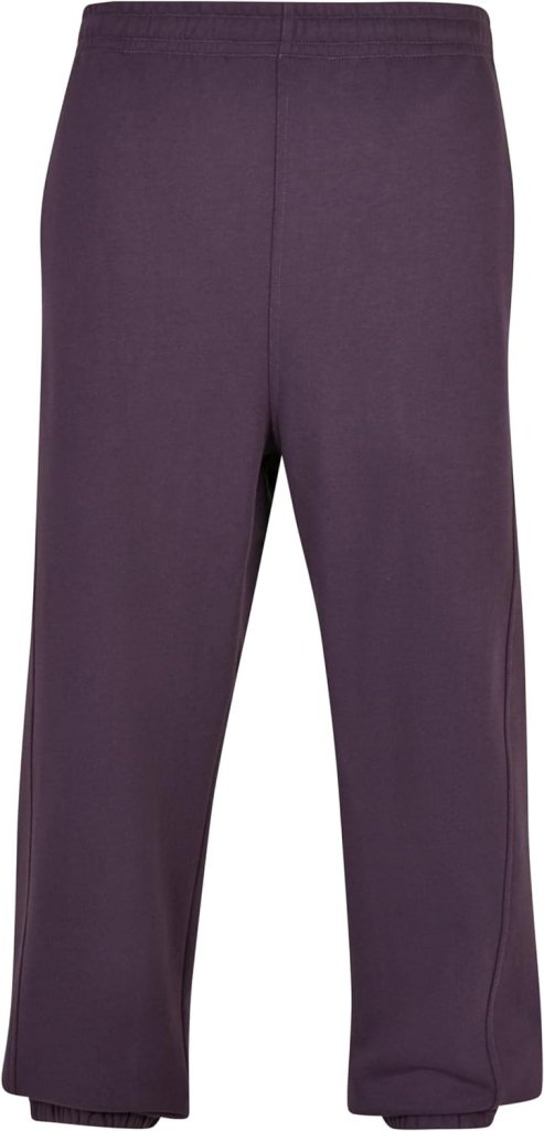 Laad afbeelding in Galerijviewer, Vanaf de achterkant gezien heeft de &quot;Comfortabele en stijlvolle joggingbroek voor heren&quot; een nonchalante slanke snit met een elastische tailleband en enkelboeien voor een relaxte maar toch stijlvolle pasvorm.
