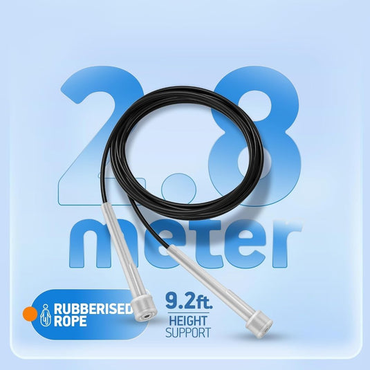Verstelbaar springtouw 2,8 meter - happygetfit.com