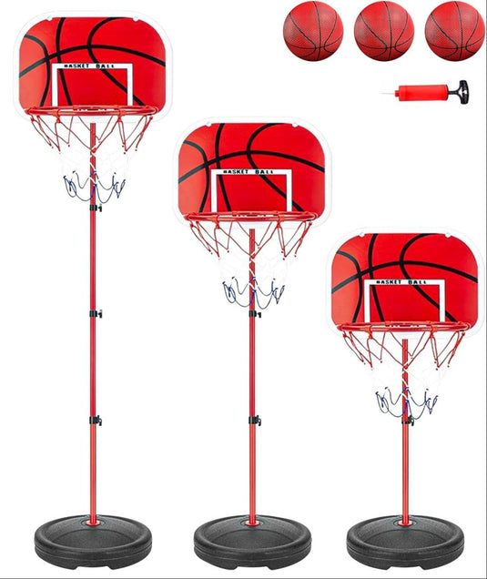 Verstelbare basketbalstandaard voor kinderen 50-150 cm - happygetfit.com
