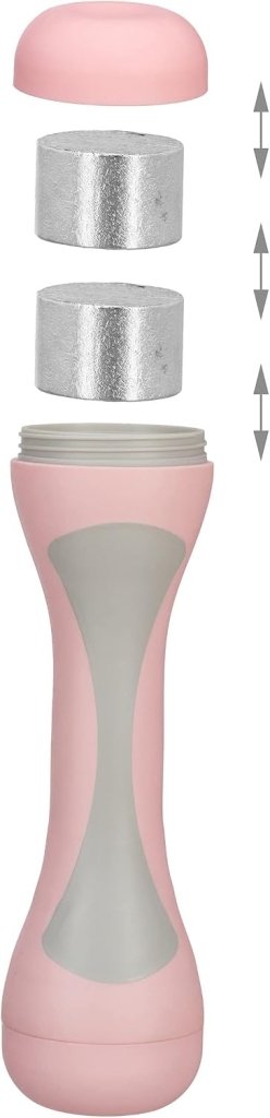 Verstelbare dumbbells set van 2 roze - happygetfit.com