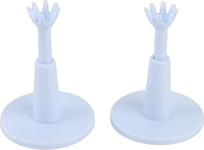 Chargez l'image dans la visionneuse de la galerie, Verstelbare golftees 2 stuks van kunststof met rubberen balhouder 53 tot 73 mm – golfafslag – golftraining - happygetfit.com
