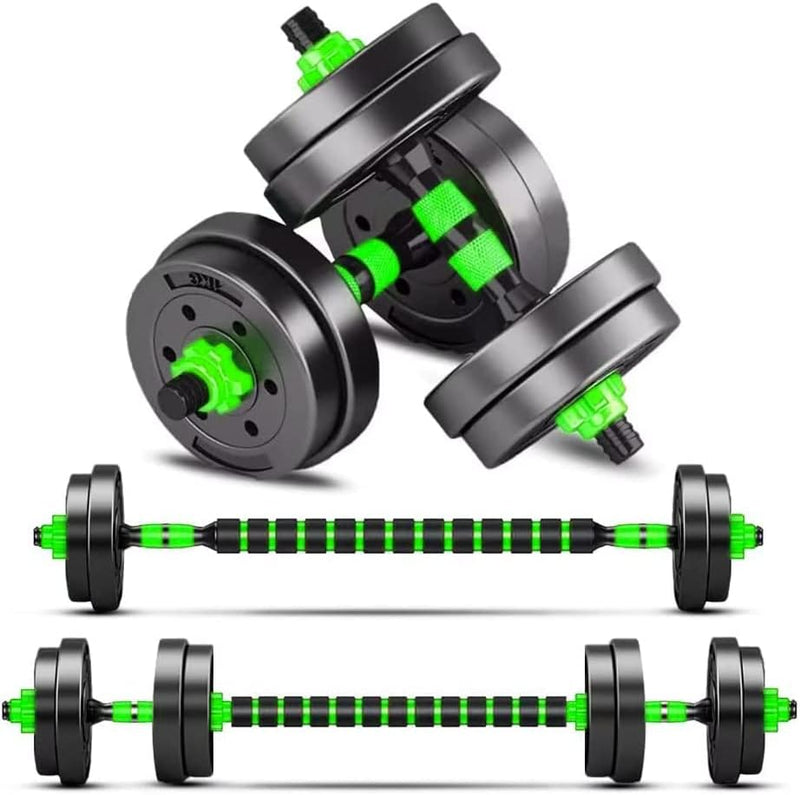 Laad afbeelding in Galerijviewer, Verstelbare halterset 3-in-1 met verbindingsstang - happygetfit.com

