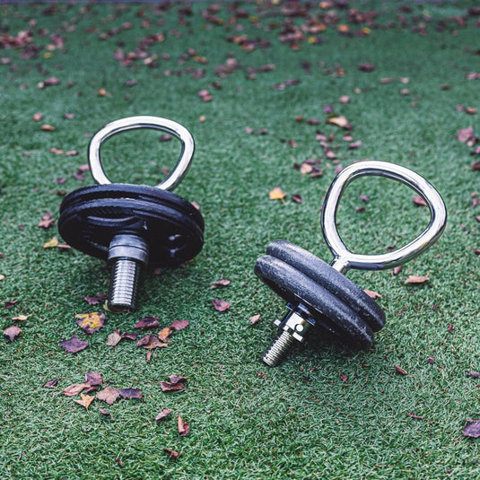 Verstelbare kettlebell greep voor 30 mm halterschijven - happygetfit.com