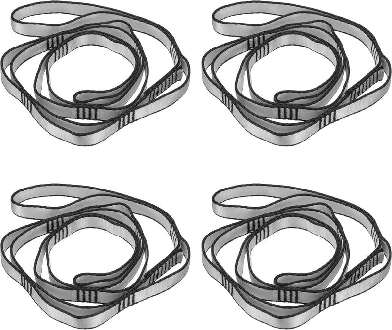 Load image into Gallery viewer, Verstelbare ophangbanden 4 stuks 180 x 2 cm van nylon met 8 lussen – daisy chains – aerial yoga - happygetfit.com
