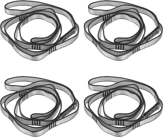 Verstelbare ophangbanden 4 stuks 180 x 2 cm van nylon met 8 lussen – daisy chains – aerial yoga - happygetfit.com
