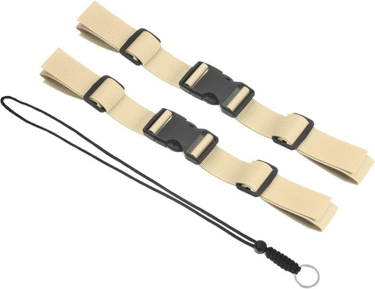 Verstelbare rugzak borstband set met snelgesp en veiligheidskoord – borstriem – outdoor accessoires - happygetfit.com