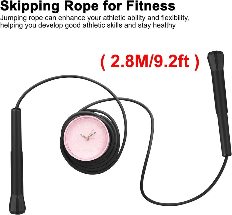 Chargez l'image dans la visionneuse de la galerie, Verstelbare springtouwen set van 2 stuks zwart - happygetfit.com
