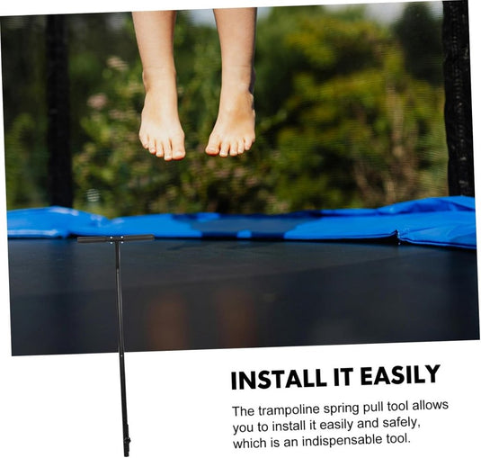 Verstelbare trampoline handgreep van roestvrij staal – steunbeugel – mini trampoline accessoires - happygetfit.com