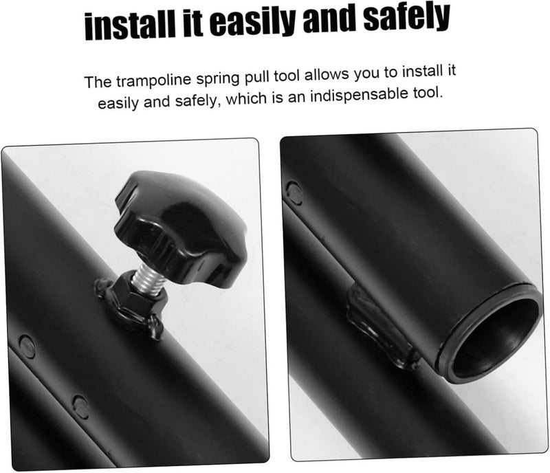 Laad afbeelding in Galerijviewer, Verstelbare trampoline handgreep van roestvrij staal – steunbeugel – mini trampoline accessoires - happygetfit.com

