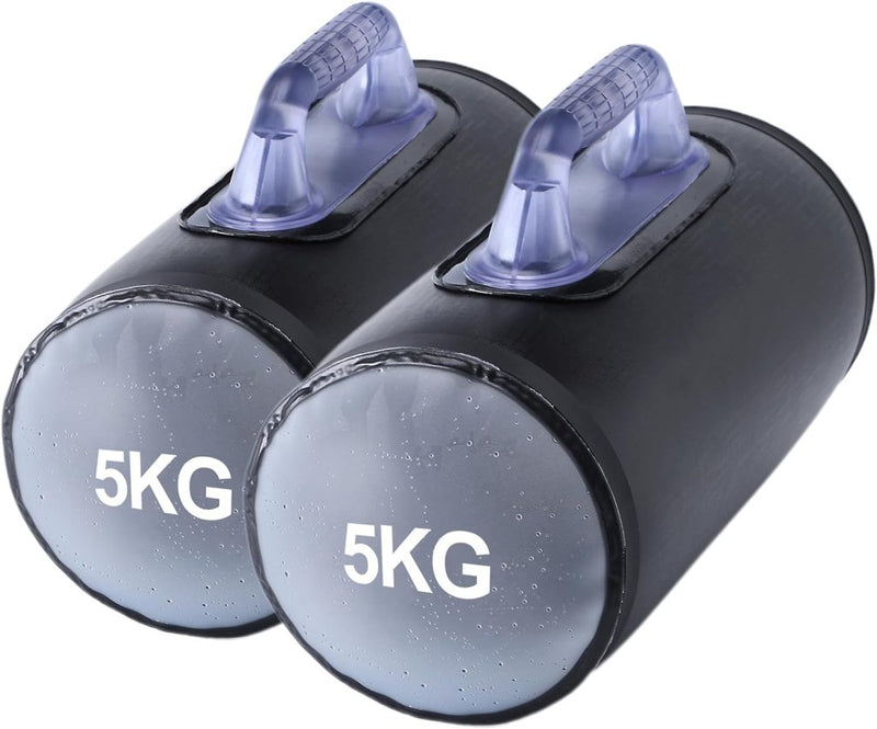 Load image into Gallery viewer, Verstelbare waterhalters set tot 10 kg zwart - happygetfit.com
