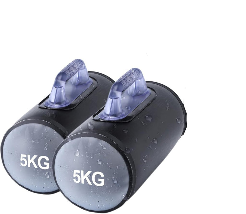 Load image into Gallery viewer, Verstelbare waterhalters set tot 10 kg zwart - happygetfit.com
