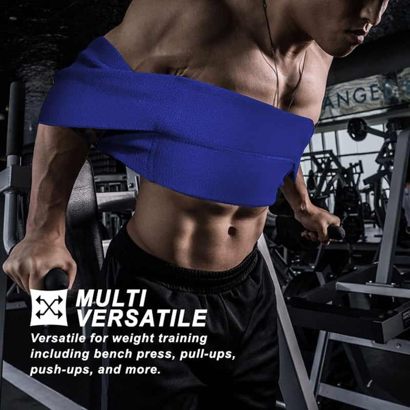 Laad afbeelding in Galerijviewer, Iemand gebruikt Versterk je kracht en verbetering je prestaties met de ultieme bankdruk weerstandsband! 💪🔥 voor dips in de sportschool, waarmee de veelzijdigheid wordt gedemonstreerd voor oefeningen zoals bankdrukken en push-ups, waardoor uw krachttraining naadloos wordt verbeterd met progressieve weerstand.
