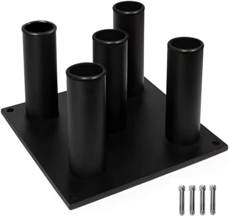 Chargez l'image dans la visionneuse de la galerie, Verticaal halterstang opbergrek voor 5 stangen - happygetfit.com

