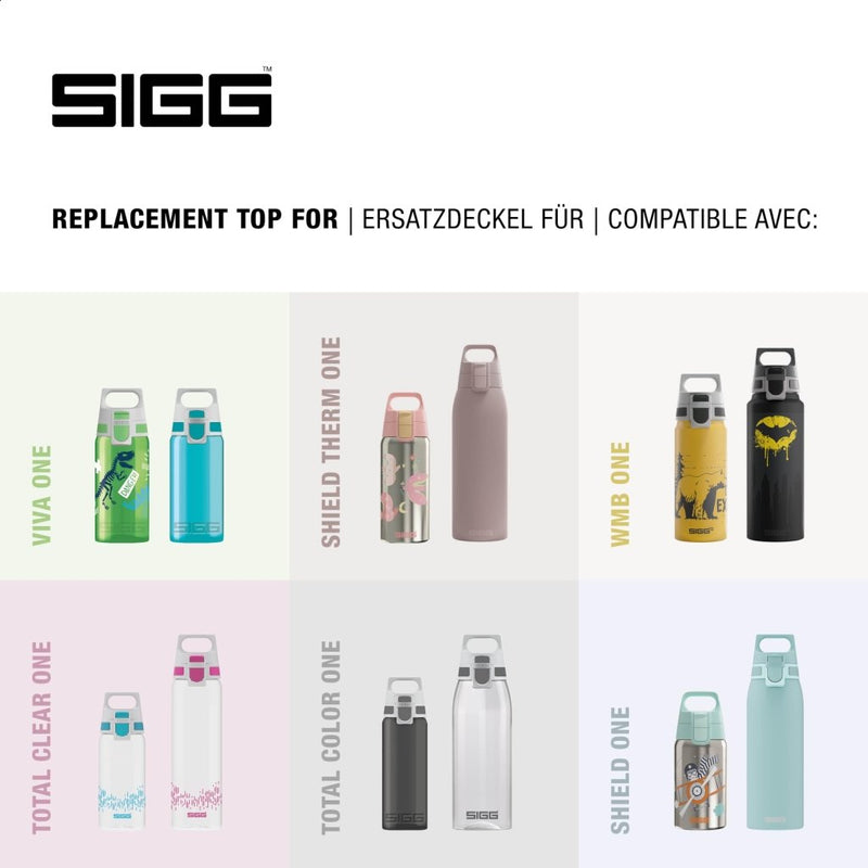 Laad afbeelding in Galerijviewer, Vervangende drinkfles dop met lekvrije sluiting en siliconen afdichting – flesdop – drinkfles accessoire - happygetfit.com
