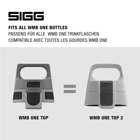 Vervangende drinkfles dop met lekvrije sluiting en siliconen afdichting – flesdop – drinkfles accessoire - happygetfit.com