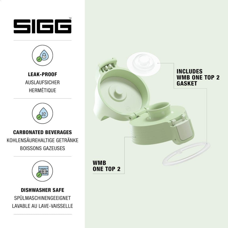 Laad afbeelding in Galerijviewer, Vervangende drinkfles dop met lekvrije sluiting en siliconen afdichting – flesdop – drinkfles accessoire - happygetfit.com
