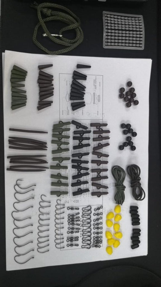 Vicloon 272 Stucks Stkvishaken Kit, Hengelaccessoireset, Jighaken, Bullet Bass Gooien Zinken Gewichten, Verschillende Vissen Wervels, Zinken Slides, Vislijn Kralen enz - happygetfit.com