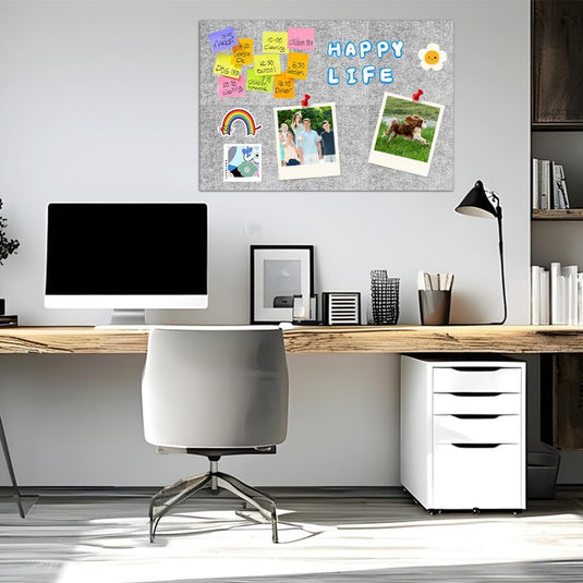 Vilten dartbord beschermpanelen 6 stuks 30 x 30 cm met zelfklevende achterkant – dartwandafwerking – dartbeschermtegels - happygetfit.com