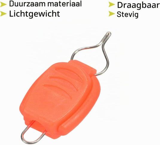 Vislijnhouders 10 stuks voor baitcasting molens zwart – lijnclips – vislijn stoppers – hengelsport onderdelen - happygetfit.com