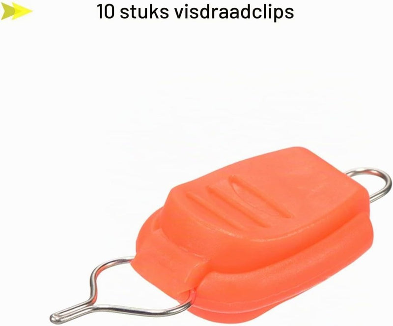 Chargez l'image dans la visionneuse de la galerie, Vislijnhouders 10 stuks voor baitcasting molens zwart – lijnclips – vislijn stoppers – hengelsport onderdelen - happygetfit.com
