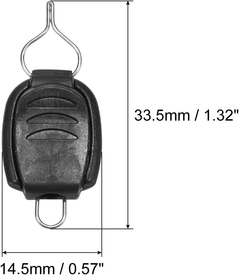 Chargez l'image dans la visionneuse de la galerie, Vislijnhouders 10 stuks voor baitcasting molens zwart – lijnclips – vislijn stoppers – hengelsport onderdelen - happygetfit.com
