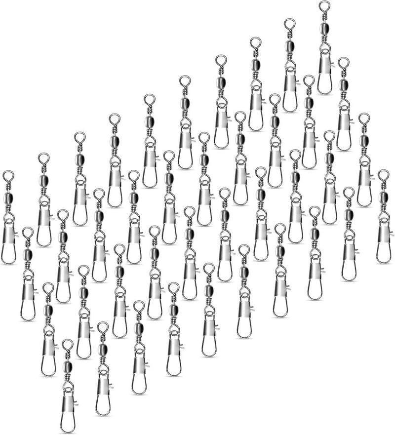 Laad afbeelding in Galerijviewer, Viswervels met veiligheidskarabijn set van 40 stuks - happygetfit.com
