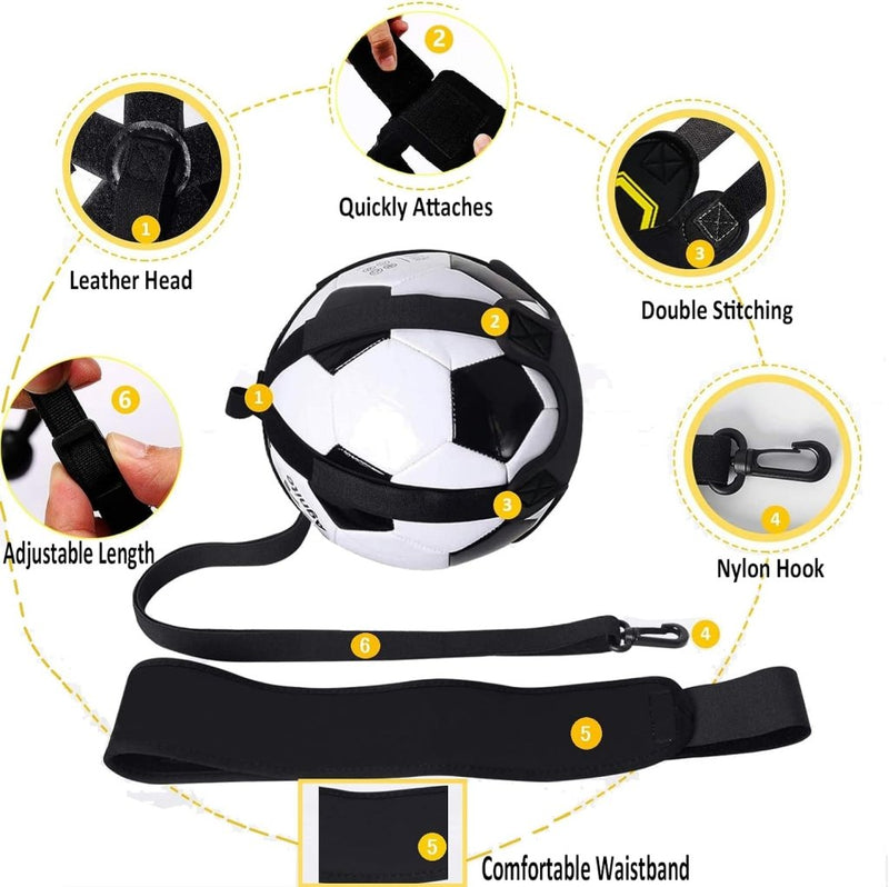 Load image into Gallery viewer, Voetbal trainingsriem met elastisch koord - happygetfit.com
