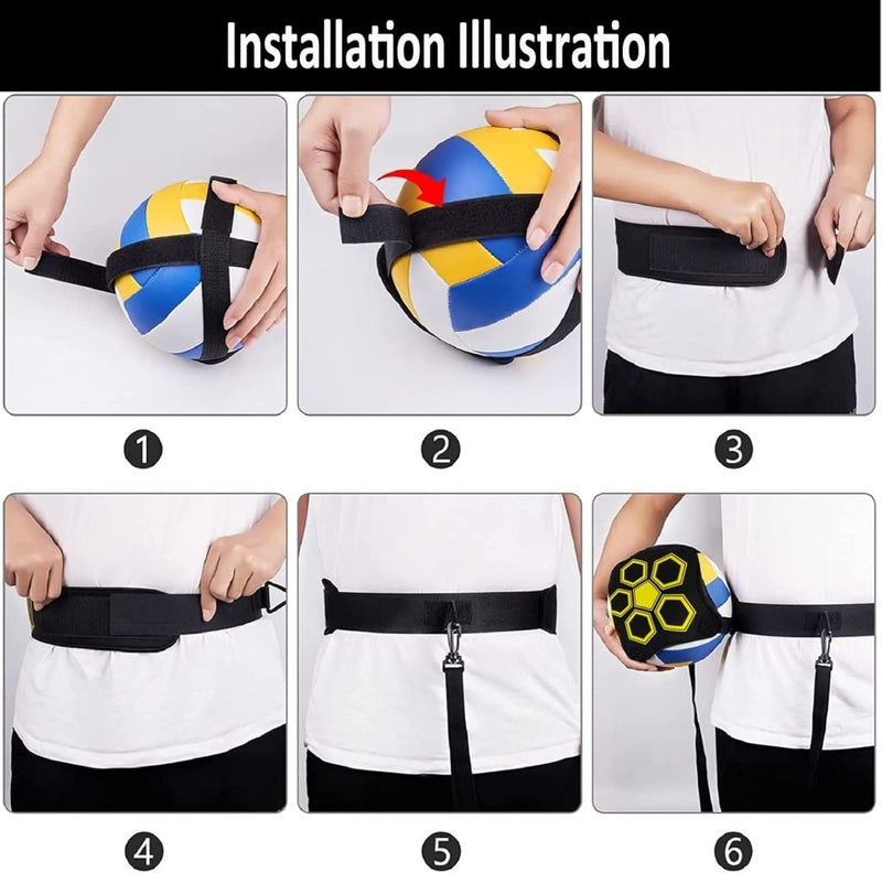 Load image into Gallery viewer, Voetbal trainingsriem met elastisch koord - happygetfit.com
