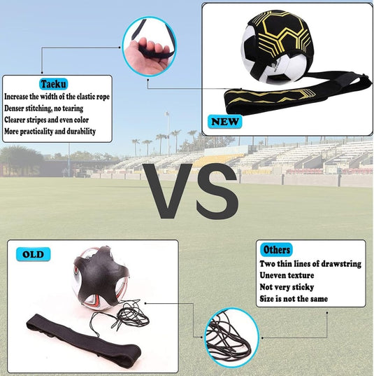 Voetbal trainingsriem met elastisch koord - happygetfit.com