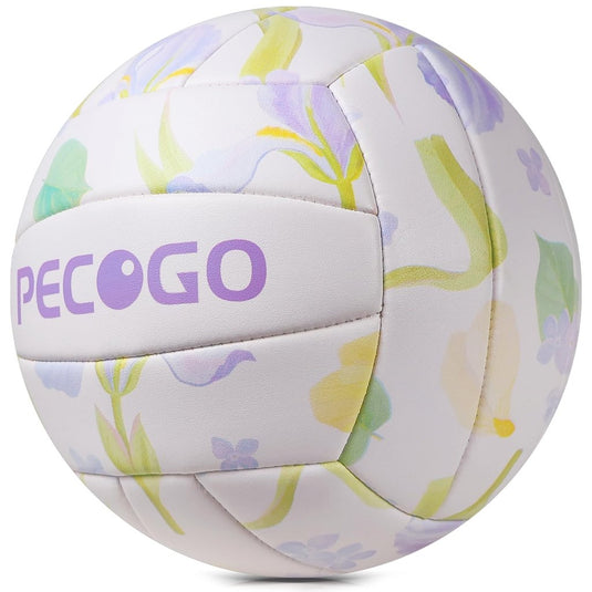 Volleyball Size 5 PU Leather Soft Indoor Outdoor Volleyballs Sports Training Game Play Ball for Beginner, Teenager, Adult, 8.2 - happygetfit.com