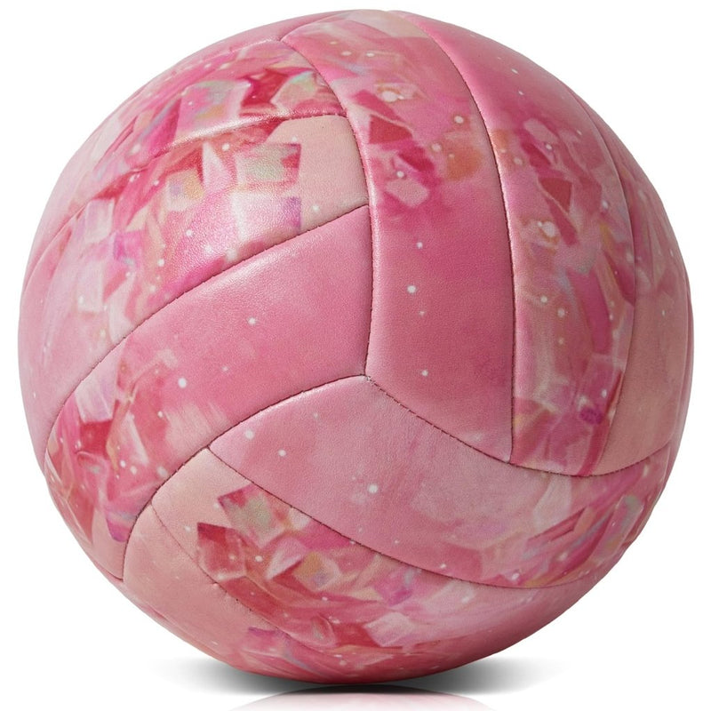 Laad afbeelding in Galerijviewer, Volleyball Size 5 PU Leather Soft Indoor Outdoor Volleyballs Sports Training Game Play Ball for Beginner, Teenager, Adult, 8.2 - happygetfit.com
