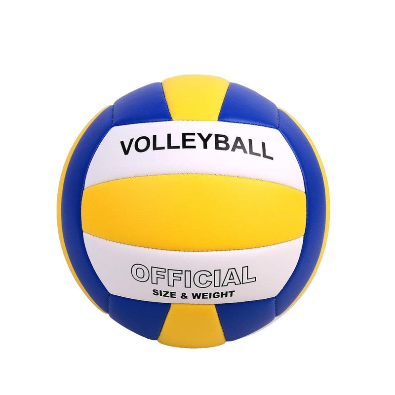 Laad afbeelding in Galerijviewer, Volleyball Size 5 PU Leather Soft Indoor Outdoor Volleyballs Sports Training Game Play Ball for Beginner, Teenager, Adult, 8.2 - happygetfit.com
