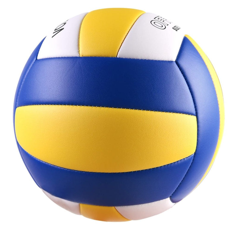 Laad afbeelding in Galerijviewer, Volleyball Size 5 PU Leather Soft Indoor Outdoor Volleyballs Sports Training Game Play Ball for Beginner, Teenager, Adult, 8.2 - happygetfit.com
