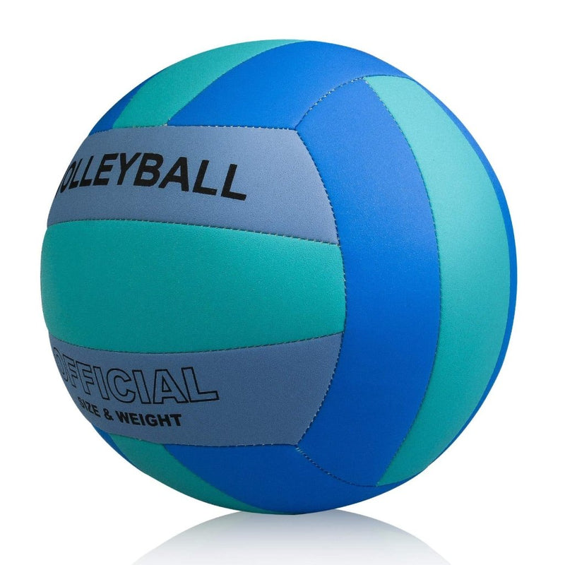 Laad afbeelding in Galerijviewer, Volleyball Size 5 PU Leather Soft Indoor Outdoor Volleyballs Sports Training Game Play Ball for Beginner, Teenager, Adult, 8.2 - happygetfit.com
