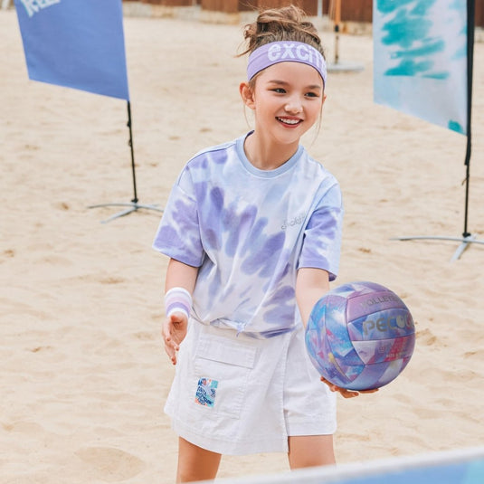 Volleyball Size 5 PU Leather Soft Indoor Outdoor Volleyballs Sports Training Game Play Ball for Beginner, Teenager, Adult, 8.2 - happygetfit.com