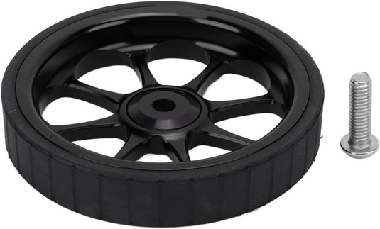 Vouwfiets transportwiel 82 mm van aluminium met ingebouwd lager voor 3sixty fietsen – easywheel – fietsonderdelen - happygetfit.com