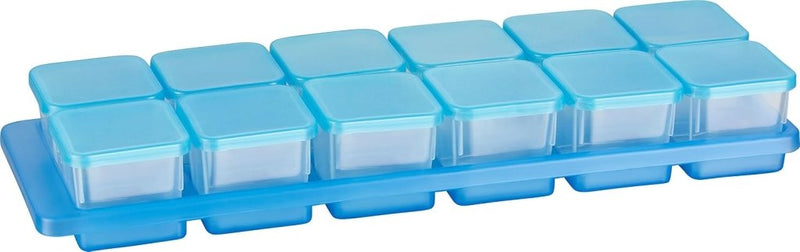 Laad afbeelding in Galerijviewer, Vriesdozen set van 10 stuks 0,5 liter lichtblauw - happygetfit.com
